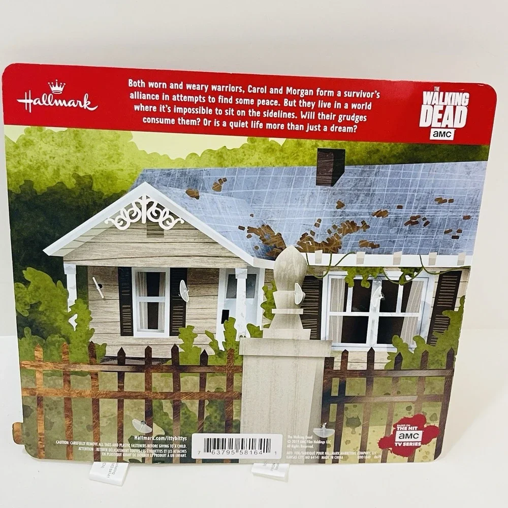 Hallmark Itty Bitty Bittys Carol & Morgan AMC The Walking‎ Dead 2019 NEW!